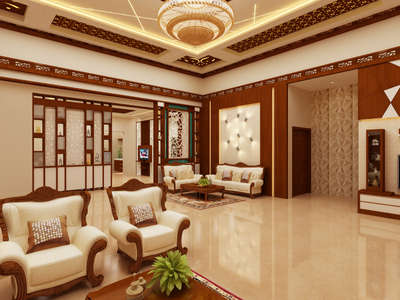 Furniture, Flooring, Living Designs by 3D & CAD PREM PREMDAS, Thrissur | Kolo