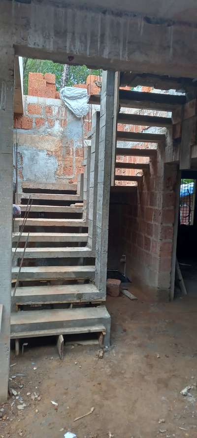 Staircase Designs by Contractor stalinzons constructions, Kasaragod | Kolo