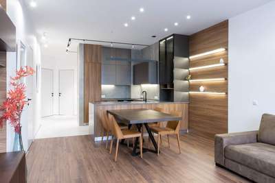 Dining, Furniture, Table, Lighting Designs by Interior Designer Live Smart Furniture, Kollam | Kolo