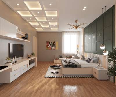 Ceiling, Furniture, Lighting, Storage, Bedroom Designs by Interior Designer Hitesh Joshi, Jodhpur | Kolo