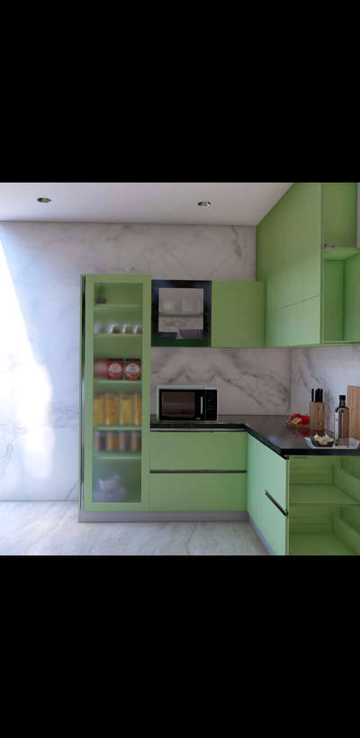 Kitchen, Storage Designs by Architect Dipesh Bansal, Ghaziabad | Kolo