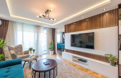 Furniture, Lighting, Living, Table, Storage Designs by Contractor Shiv  interiors , Delhi | Kolo
