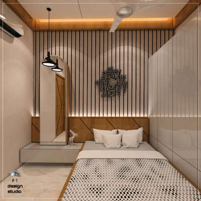 Furniture, Lighting, Storage, Bedroom Designs by Interior Designer Id Yogi Jangid, Jaipur | Kolo