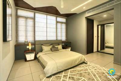 Ceiling, Furniture, Storage, Bedroom, Window Designs by Architect Concetto Design Co, Kozhikode | Kolo