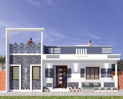 Exterior Designs by Architect vibha singh, Alwar | Kolo