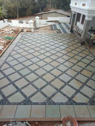 Flooring, Outdoor Designs by Service Provider Premchand premchand, Kottayam | Kolo