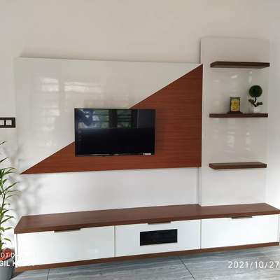 Living, Storage Designs by Interior Designer Sinto George, Thrissur | Kolo
