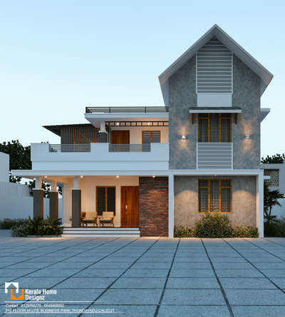 Exterior, Lighting Designs by 3D & CAD Kerala Home Designz, Kozhikode | Kolo