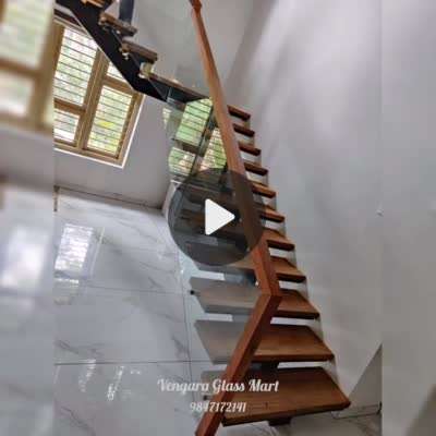 Staircase Designs by Interior Designer Uwais Aliparambil, Malappuram | Kolo