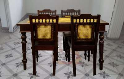 Dining, Furniture, Table, Flooring Designs by Home Automation sajikumar  Kumar , Alappuzha | Kolo