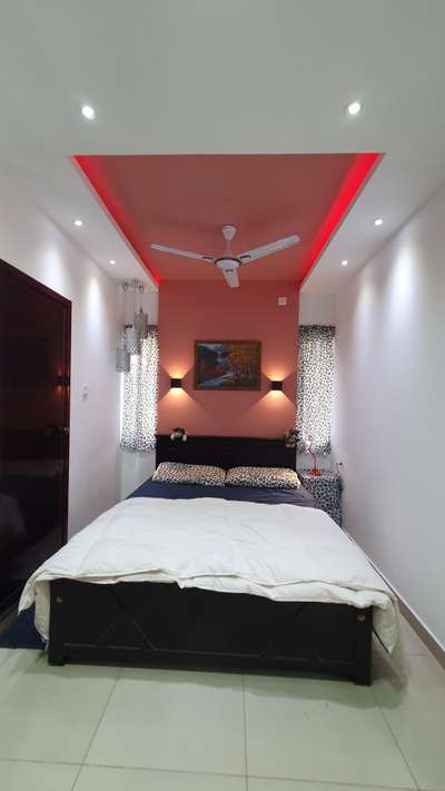 Bedroom, Furniture, Lighting, Storage, Ceiling, Wall Designs by Civil Engineer Jose Daniel JP Construction , Kollam | Kolo