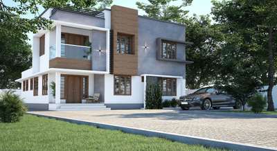 Exterior Designs by 3D & CAD Pravish Prabha, Thrissur | Kolo