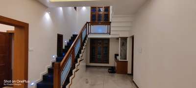 Flooring, Lighting, Staircase, Window Designs by Civil Engineer Ranju Karumathil, Thrissur | Kolo