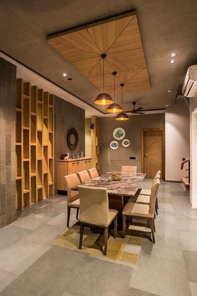 Dining, Ceiling, Furniture, Lighting, Table Designs by Architect Er Manoj Bhati, Jaipur | Kolo