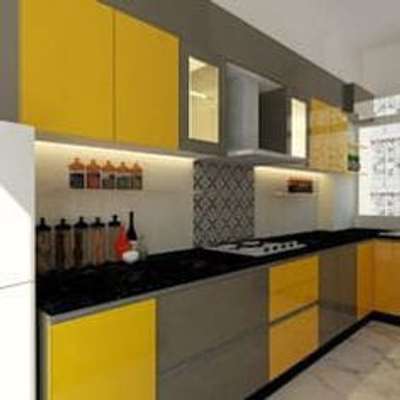 Kitchen, Storage Designs by Contractor Md Yameen, Palakkad | Kolo