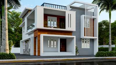 Exterior Designs by Architect SREEKUMARAN NAIR P, Thiruvananthapuram | Kolo