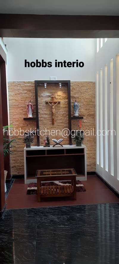 Prayer Room, Storage Designs by Interior Designer Roshin Kp, Kannur | Kolo