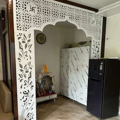 Prayer Room, Storage Designs by Architect de la casa  interior, Noida | Kolo