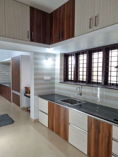 Kitchen, Storage, Window Designs by Interior Designer SWASTIK HOME INTERIORS 9400296552, Pathanamthitta | Kolo