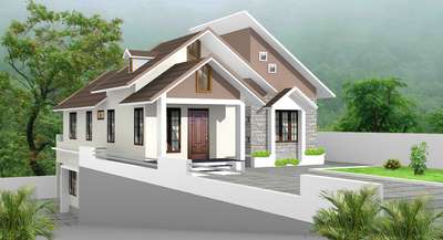 Exterior Designs by 3D & CAD RIBIN BABY KJ, Wayanad | Kolo