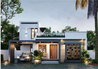 Exterior Designs by Architect Shameel Mohammed , Malappuram | Kolo