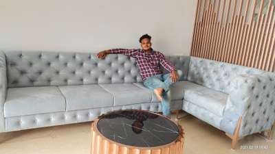 Living, Furniture, Table Designs by Building Supplies Arpit Narshing yadav sofa cution contractor, Indore | Kolo
