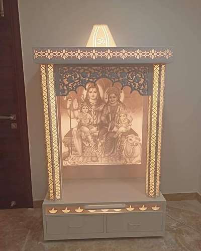 Lighting, Prayer Room, Storage Designs by Carpenter ravindra विश्वकर्मा रविंद्र विश्वकर्मा, Jaipur | Kolo