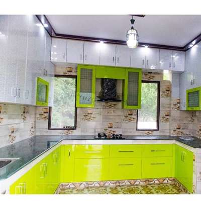 Kitchen, Lighting, Storage, Window Designs by Carpenter mowajidsaifi wajid, Ghaziabad | Kolo