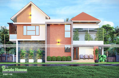 Exterior Designs by Architect KERALA HOMES  DESIGN , Ernakulam | Kolo