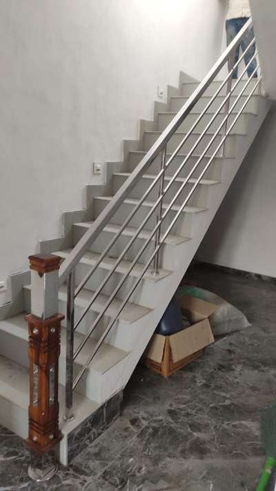 Staircase Designs by Service Provider vinod kvs stealwork, Palakkad | Kolo