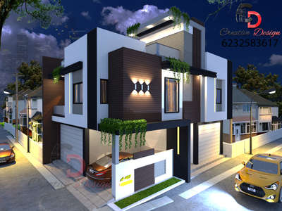 Exterior, Lighting Designs by Civil Engineer Er Nitesh rana, Indore | Kolo