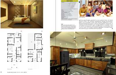 Plans, Bedroom, Kitchen Designs by Architect salih as, Thrissur | Kolo