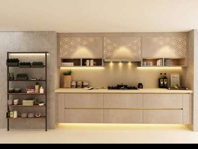 Kitchen, Lighting, Storage Designs by Interior Designer Anup Katoch, Delhi | Kolo