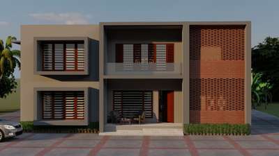 Exterior Designs by Architect Akshay B Sylus, Thiruvananthapuram | Kolo