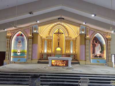 Prayer Room Designs by Contractor saneesh sanu, Thrissur | Kolo