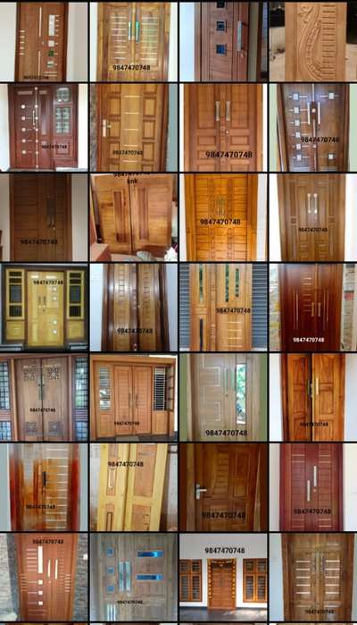 Door Designs by Carpenter Ranjith Ck, Kannur | Kolo