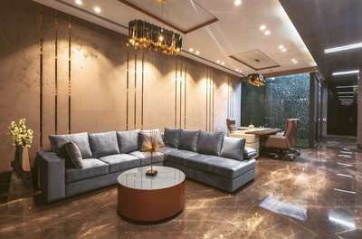 Ceiling, Lighting, Living, Furniture, Table Designs by Contractor Sam Chishti Saifi, Delhi | Kolo