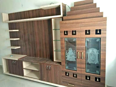 Living, Storage, Prayer Room Designs by Contractor Sharma  Sharma , Thiruvananthapuram | Kolo