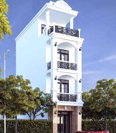 Exterior Designs by Civil Engineer Nizam Khan, Indore | Kolo