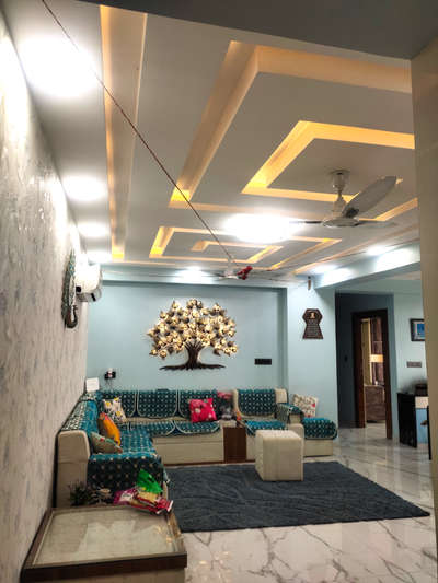 Ceiling, Furniture, Lighting, Living, Table Designs by Interior Designer Gorav Interior, Jaipur | Kolo