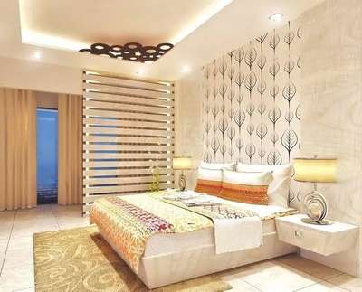 Bedroom, Furniture, Lighting, Storage Designs by Contractor Faisal Mansoori, Delhi | Kolo