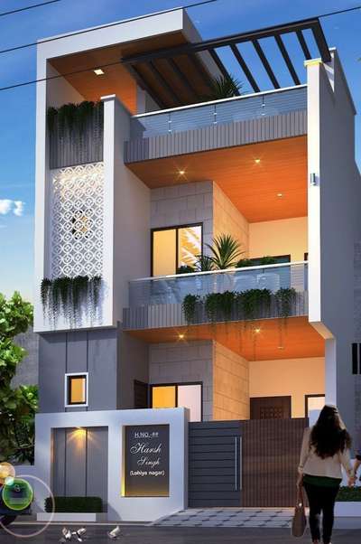 Exterior, Lighting Designs by Architect Faisal Nizami, Indore | Kolo