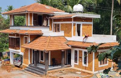 Exterior Designs by Contractor Un developers Saint Gobain, Kozhikode | Kolo