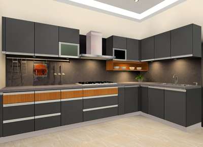Kitchen, Storage, Lighting Designs by Interior Designer Umesh Sharma , Delhi | Kolo