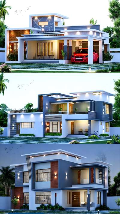 Exterior, Lighting Designs by Architect BIHASH ARSHAK, Palakkad | Kolo