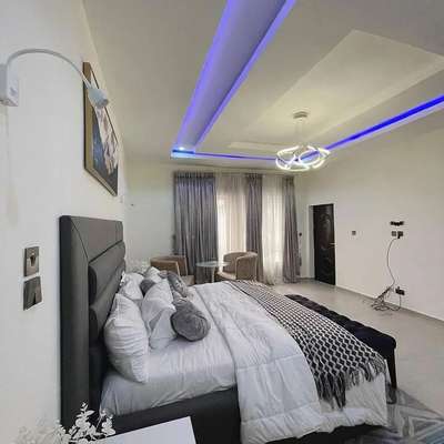 Ceiling, Furniture, Lighting, Bedroom, Storage Designs by Architect de la casa  interior, Noida | Kolo