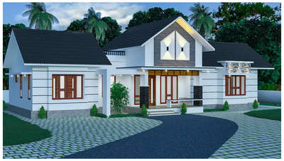 Exterior Designs by 3D & CAD Jithu R, Kollam | Kolo