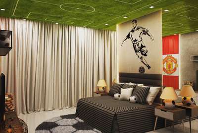 Ceiling, Furniture, Storage, Bedroom, Wall Designs by Interior Designer manisha pandey, Gautam Buddh Nagar | Kolo