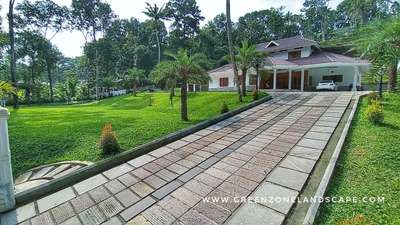 Exterior, Flooring Designs by Service Provider Greenzone  Landscape , Kottayam | Kolo