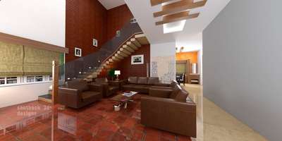 Furniture, Living, Home Decor, Staircase Designs by 3D & CAD Santhosh  mathew , Pathanamthitta | Kolo